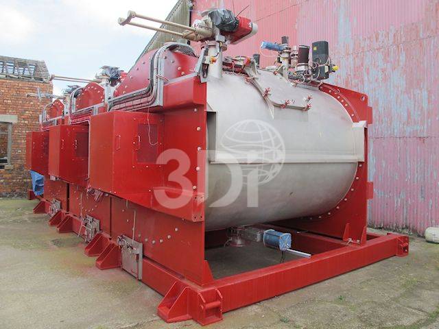 side image of a kemutec gardner he9000 series ribbon blender