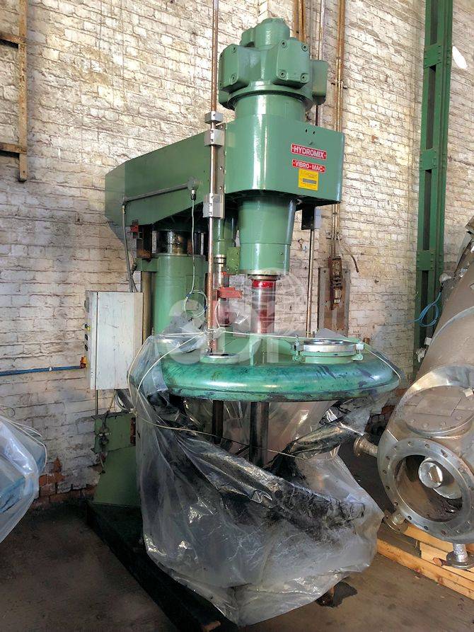 front image of a vibromac hydromix disperser mixer