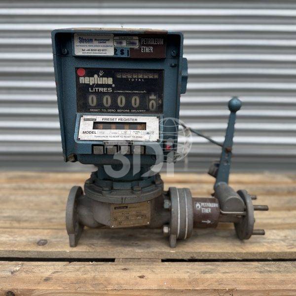 image of a 1 inch neptune mp flow meter