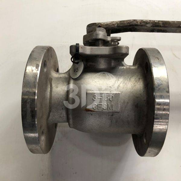 image of a haitima 2021 flanged ball valve