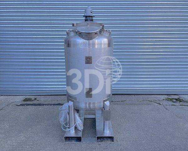 main image of a 290 litre stainless steel mixing tank
