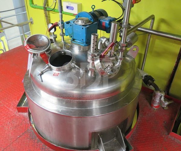 1000 litre jackted stainless mixing vessel main image