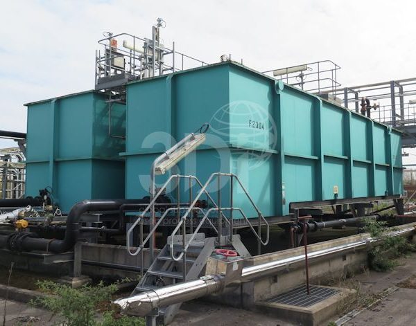 image of 116400 litre settlement tanks