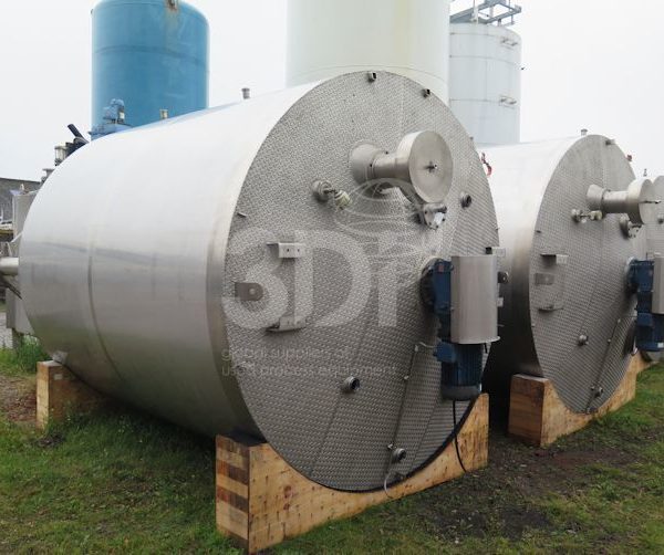 image of 18000 litre jacketed mixing vessel #2438