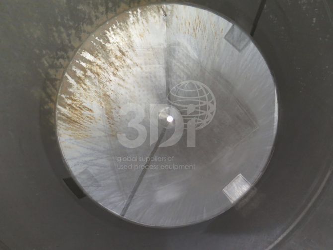 internal image of 18000 litre jacketed storage tank stock 2455c