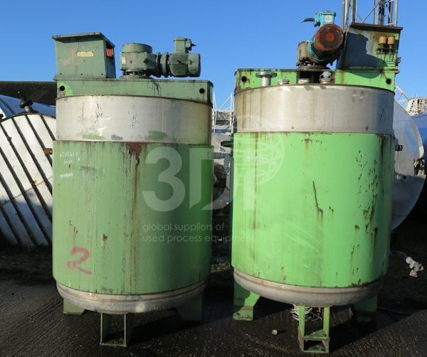 3000 litre pmd mixing vessel #452 main image