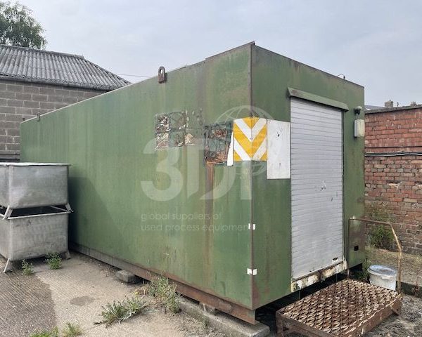 image of a used 35000 litre bunded diesel storage tank