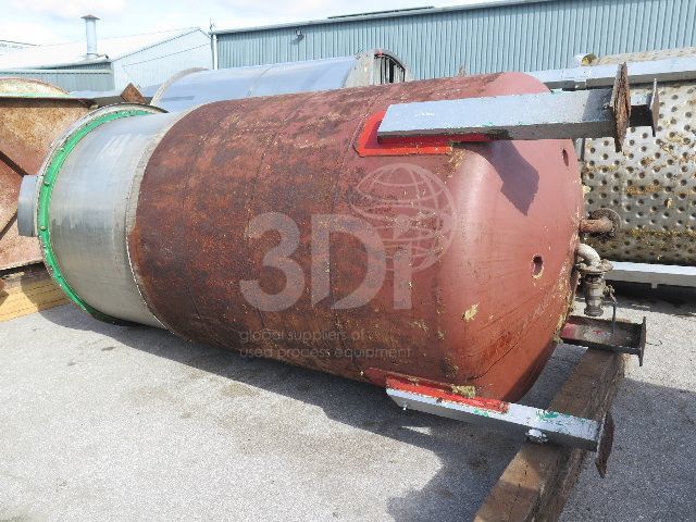 rear image of 5000 litre stainless mixing tank #2460e