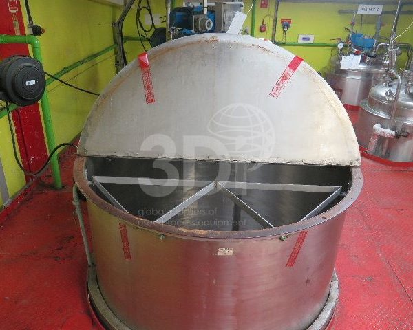 image of 5000 litre stainless storage tank #2471a