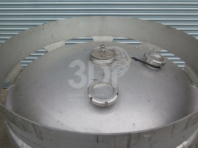 top image of 800 litre stainless storage tank #2143c