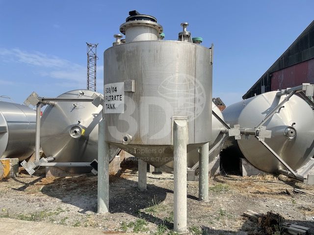 image of a 8740 Litre Stainless Steel Storage Tank