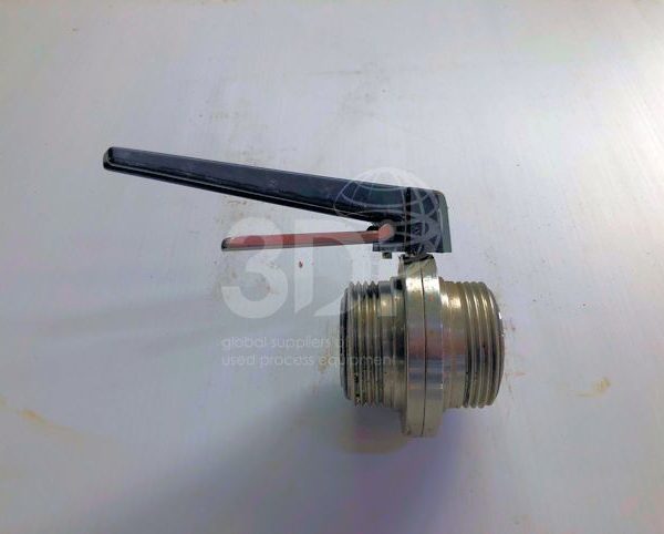 image of CSE Hygenic Butterfly Valve RJT M/M DN50