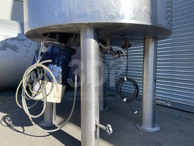 base of chemplant 2275 litre contra rotating mixing tank