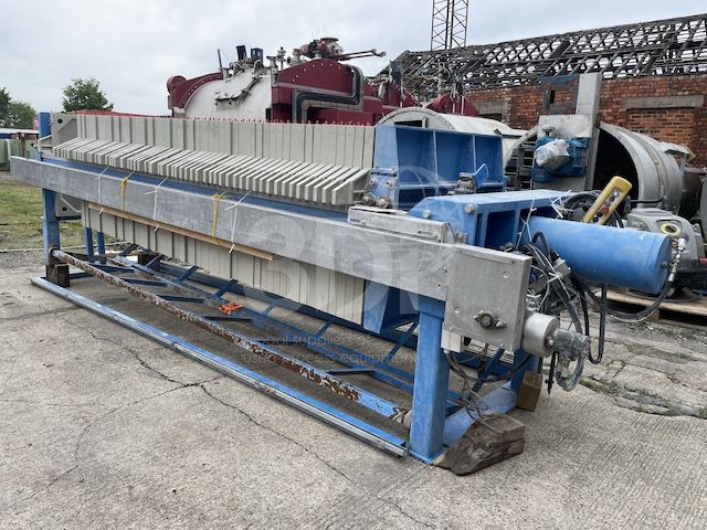 side on image of ctech europe cpf filter press