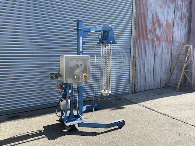 rear image of silverson gx10 high shear batch mixer