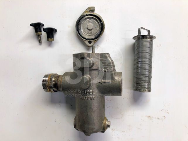 parts of a airpel ov single basket filter