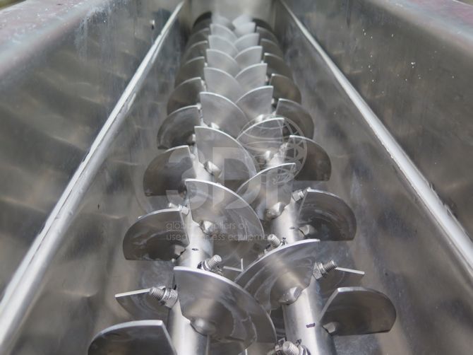 internal image of ajax twin screw mixer size 125 #2485d