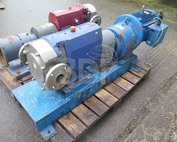 image of alfa laval rotary lobe pump sru4 055 ls