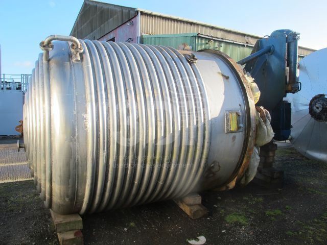 000 Litre Stainless Steel Reactors