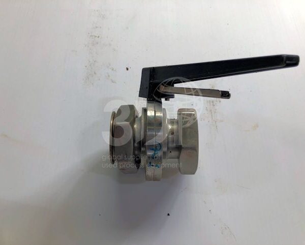 image of CSE Hygenic Butterfly Valve Clamp End DN50