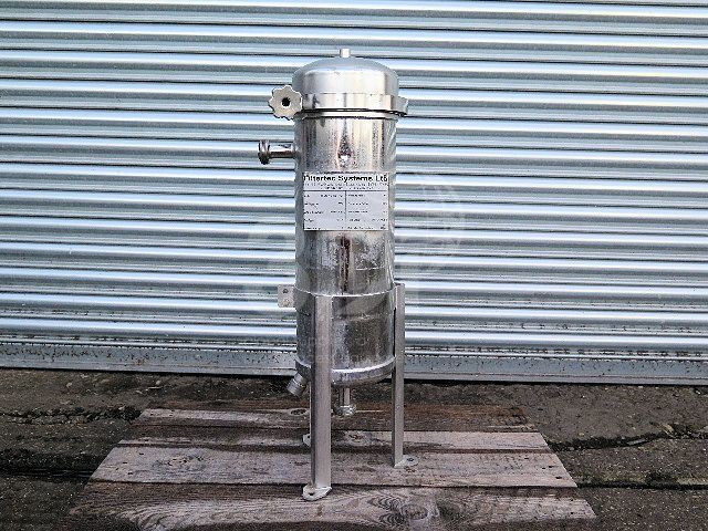 image of filtertec bag filter housing bf0104vb #2495a