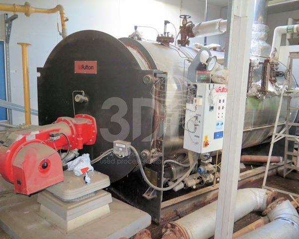 image of fulton prepackaged steam boiler plant room stock 2527a