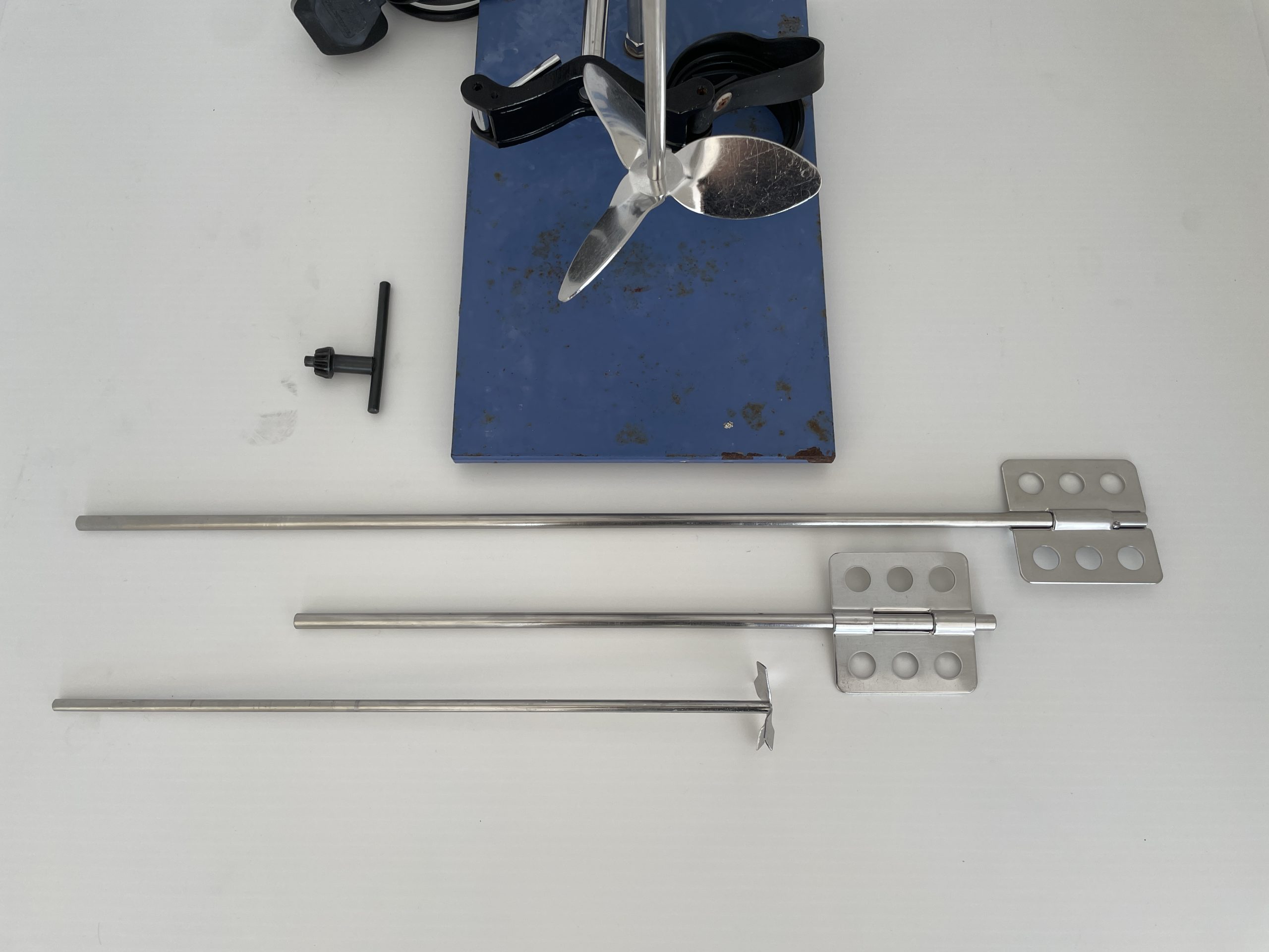 image of stirrers for a IKA eurostar digital laboratory overhead stirrer