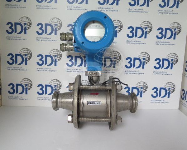 image of a krohne electromagentic flowmeter stock 1460a