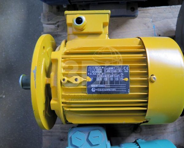 image of leroy somer lspx90Lt three phase ac electric motor