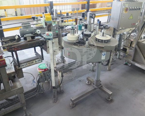 image of a lss front and back labeller installed