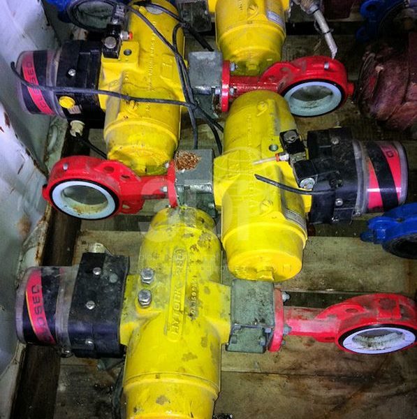 Actuated Butterfly Valve 3 inch main image
