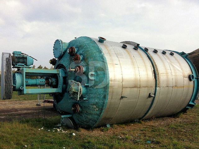 000 Litre Pfaudler-Balfour Glass lined Reactors