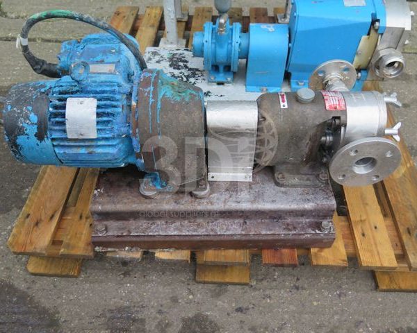 image of a SSP rotary lobe pump 125nd/fs