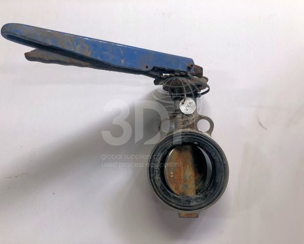 image of vamein wafer butterfly valve dn100