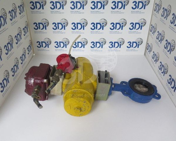 image of a vamein wafer butterfly valve dn80 stock 626a