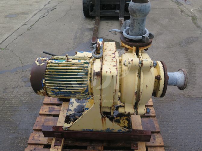 rear image of warman centrifugal slurry pump type 4.3 smah #864b