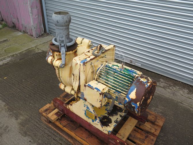 rear image of warman centrifugal slurry pump type 4.3 smah #864d