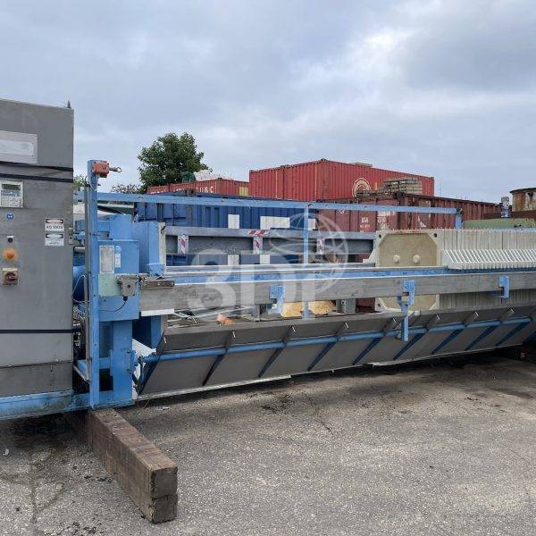 image of a filox automatic chamber filter press type kf100