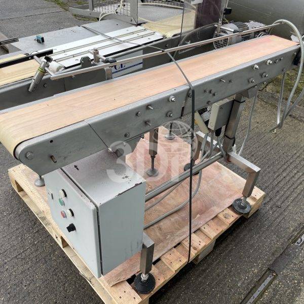 image of a used flat belt conveyor stock 2887