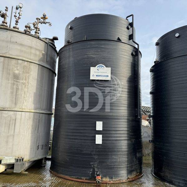 image of a 50000 litre bunded chemical storage tank built by chem resist