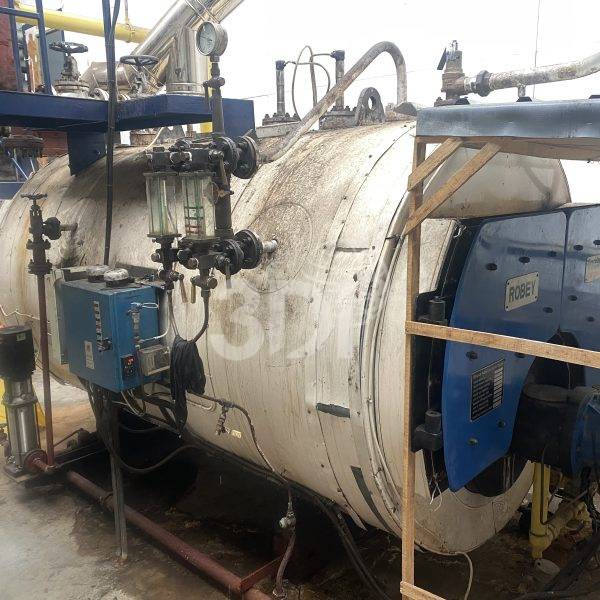 image of a 1814 kg hr babcock robey boiler