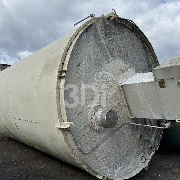 image of a 100m3 mild steel silo stock 2926