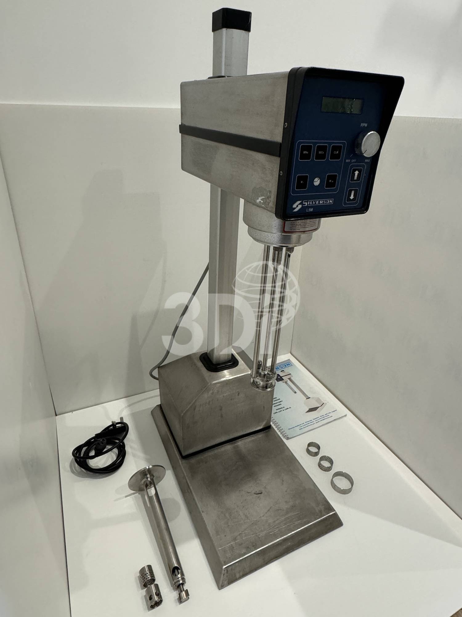 side image of silverson l5m high shear lab mixer stock 2936