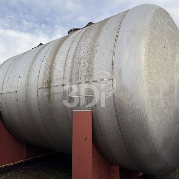 main image of a 57000 litre stainless steel storage tank