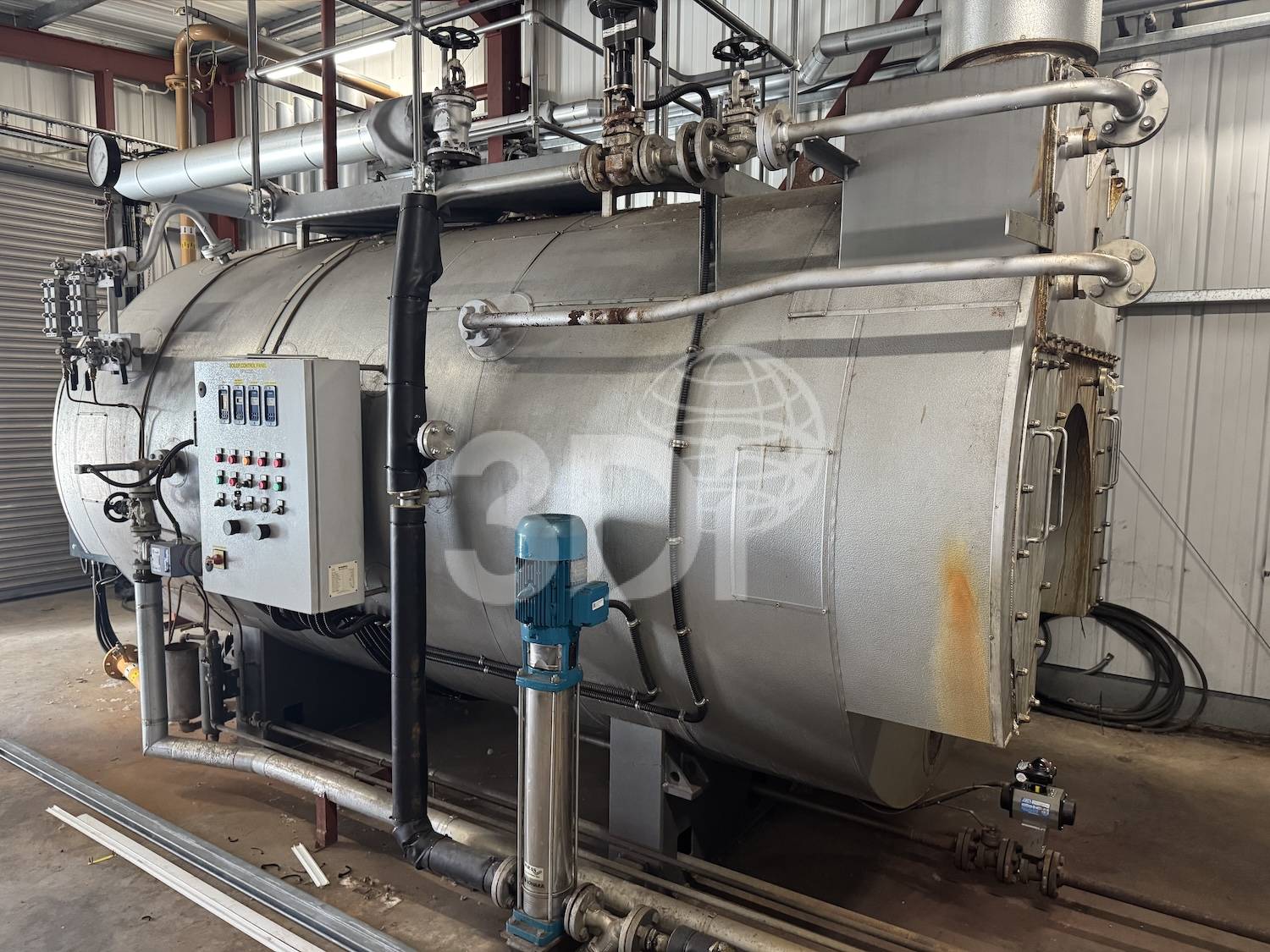 side image of a byworth yorkshireman ysx3000 steam boiler