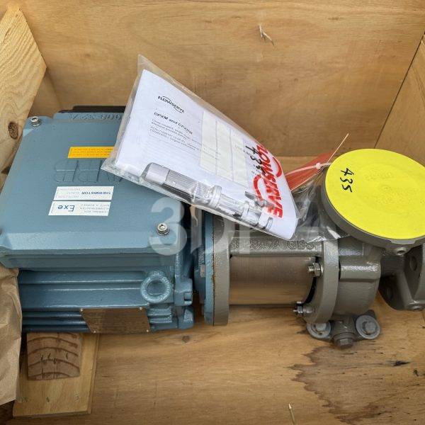 main image of a flowserve durco mark 3 iso close coupled process pump